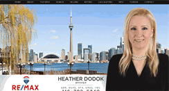 Desktop Screenshot of heatherdodok.com